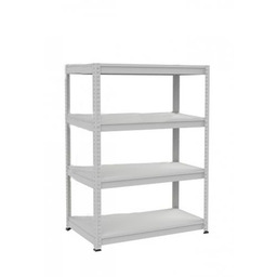 Regał magazynowy metalowy 4 półkowy RMM 309 głęboki