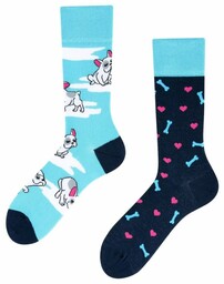Todo Socks Lovely Dog,, Piesek, Szczeniak, Kolorowe Skarpetki