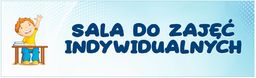 Naklejka na Drzwi Sala do Zajęć Indywidualnych
