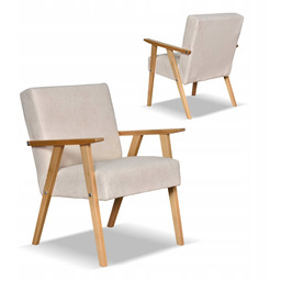 Fotel w stylu PRL retro vintage SOLER Family