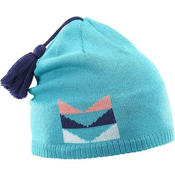Salomon Czapka uniseks Escape Beanie niebieski turkusowy/koralowy (Blue