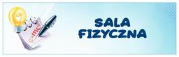 Naklejka na Drzwi Sala Fizyczna