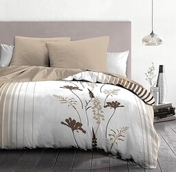 Home Pościel Passion Komplet pościeli 240x260 NARJISS Kremowa