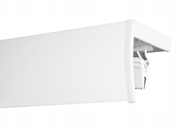 Karnisz Sufitowy Aluminiowy Duo Pojedynczy z Maskownicą 150