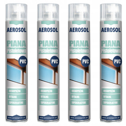 Piana Poliuretanowa Aerosol 750 ml – Pianka Montażowa