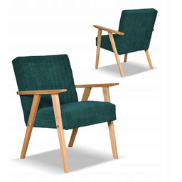 Fotel w stylu PRL retro vintage SOLER Family