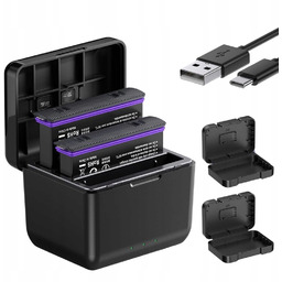 Bateria Insta 360 X4 2500MAH Z Ładowarką