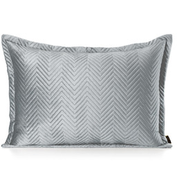 Poszewka 50 x 70 Dekoracyjna Welwet Sofia Sreb