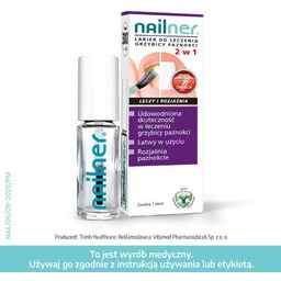 Nailner lakier 2 w 1, 5ml