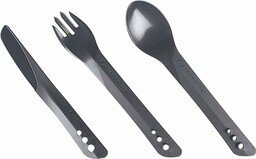 Lifeventure Ellipse Plastikowy zestaw sztućców do biwakowania, podróży