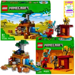 LEGO MINECRAFT ZESTAW - Bitwa na moście Netheru