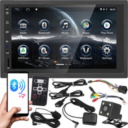 Radio Samochodowe Android 10 Nawigacja Kamera Usb
