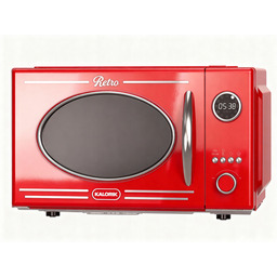 Kuchenka Mikrofalowa Grill Mikrofalówka Retro 1150W 20L Czerwona