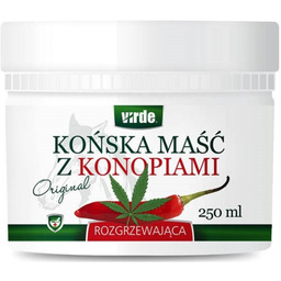 Wyrób medyczny, Virde, końska Maść z Konopiami Rozgrzewająca,