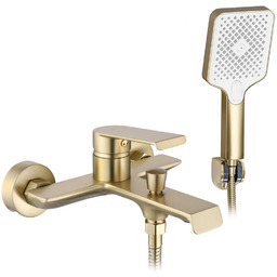 Rea Bateria wannowa REA Hass Złota Szczotkowana