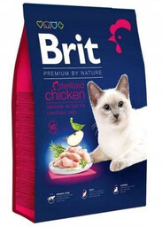 BRIT Cat Premium by Nature Sterilised chicken 8