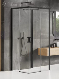 NEW TRENDY K-0996 NZ2 Kabina prysznicowa PRIME BLACK