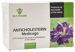 Lucerna, 50 kaps., 350 mg/ Cholesterol, Miażdżyca