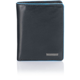 Elegancka banknotówka męska Visconti ALP-84 - czarny
