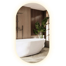 Rea LUSTRO ŚCIENNE LED EGG 60x80 cm