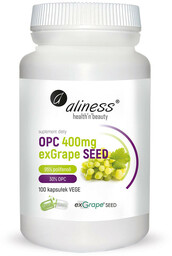 ALINESS OPC 400mg ExGrape Seed 100vegcaps