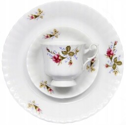 002 Serwis Obiadowy 6/18 Iwona Chodzież Porcelana
