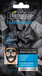 Bielenda Carbo Detox Czarny Węgiel Maska oczyszczająca