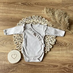 Mamatti Body niemowlęce długi rękaw zapięcie boczne