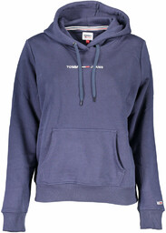 BLUZA TOMMY HILFIGER BEZ ZAMKA DAMSKA NIEBIESKA