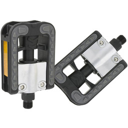 Author Pedały składane APD-113 Simplex, czarno-szare