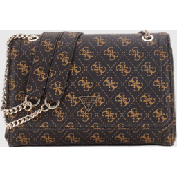 GUESS Brązowa damska kopertówka Noelle II