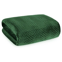 EUROFIRANY Narzuta Sofia 170 x 210 cm Ciemnozielony