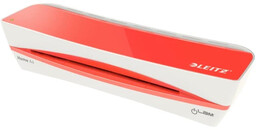 Laminator Leitz iLAM Home A4 - JASNOCZERWONY