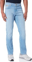 Męskie spodnie jeansowe dopasowane Wrangler TEXAS SLIM W36
