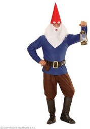 Strój papa smerf granat, rozmiar m