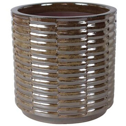 Donica szkliwo cylinder mrozoodporna 24 x 25 cm