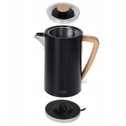 Stylowy Czajnik Elektryczny Bezprzewodowy 1,7 L Strix Adler