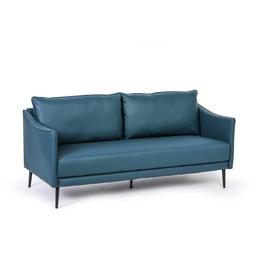 Sofa PATTY, 3-miejscowa, niebieski