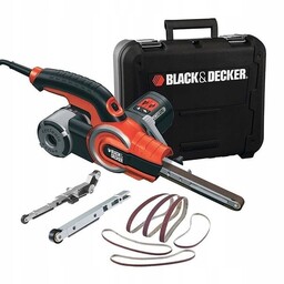 Pilnik Elektryczny Szlifierka Taśmowa Palcowa 400W Black Decker