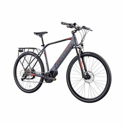TORPADO Rower elektryczny Ocean M21 28 cali Szaro-czerwony