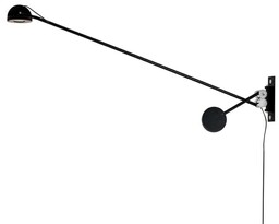 MOOSEE lampa ścienna GEAR czarna