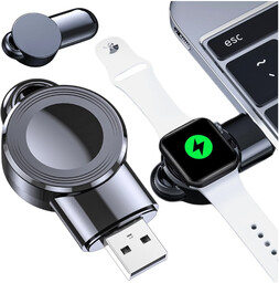 Mini ładowarka indukcyjna do ładowania Apple Watch USB