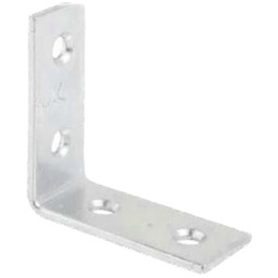 Kątownik stalowy 40x40x17mm do mocowania szklarni do fundamentu