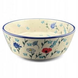 Miska prosta 17 cm Łąka dek. 2883 Ceramika