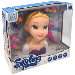 Głowa Lalki Do Czesania I Stylizacji Zestaw Mały