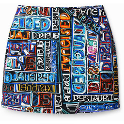 Spódnica mini slim logo arty