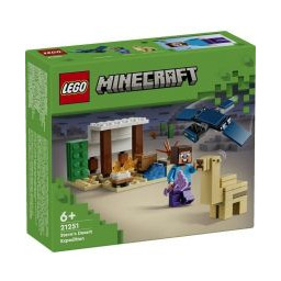 LEGO Minecraft 21251 Pustynna Wyprawa Steve a