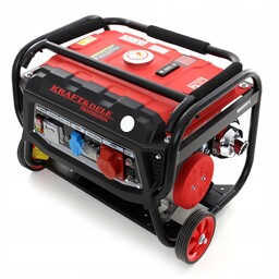 Agregat prądotwórczy przenośny trójfazowy Kraft&Dele 3000W benzyna KD139