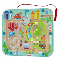 Haba Magnetyczny labirynt Miasto auta