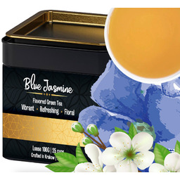 Zielona Jaśminowa Herbata z Lawendą w Puszce Herbatka